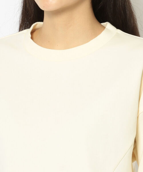 AULA AILA（アウラアイラ）の「AULA AILA/アウラアイラ/別注レイヤード  プルオーバー（Tシャツ/カットソー・レディース・チャコールグレー/オフホワイト・0）」の17枚目の写真