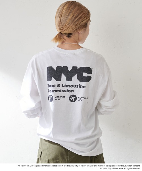 SHENERY(シーナリー)の「NewYorkCity ロングスリーブTEE01(Tシャツ/カットソー・レディース・ホワイト・FREE)」の8枚目の写真