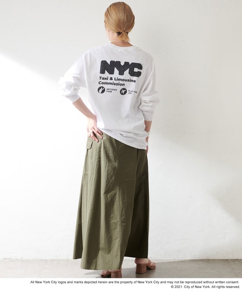 SHENERY(シーナリー)の「NewYorkCity ロングスリーブTEE01(Tシャツ/カットソー・レディース・ホワイト・FREE)」の15枚目の写真