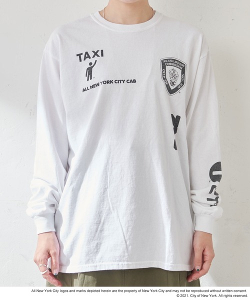 SHENERY(シーナリー)の「NewYorkCity ロングスリーブTEE01(Tシャツ/カットソー・レディース・ホワイト・FREE)」の16枚目の写真