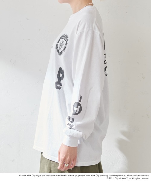 SHENERY(シーナリー)の「NewYorkCity ロングスリーブTEE01(Tシャツ/カットソー・レディース・ホワイト・FREE)」の17枚目の写真