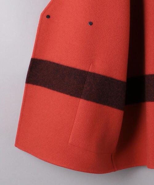 HYKE（ハイク）の「＜HYKE（ハイク）＞D/FACE PATTERN コート ■■■★（その他アウター・レディース・レッド・1）」の10枚目の写真