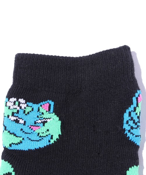 RIPNDIP(リップンディップ)の「RIPNDIP/リップンディップ Save the World Socks 靴下 柄 ジャガードニットソックス ミドルソックス(ソックス/靴下・メンズ・ブラック/ブルー・ONE SIZE)」の3枚目の写真