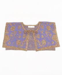 moyan ecri | <moyan ecri>フラワージャガードニットつけ襟(付け襟)