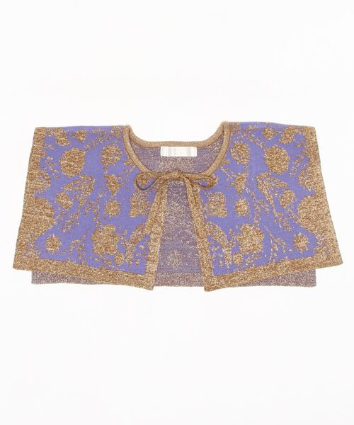 moyan ecri（モヤン エクリ）の「<moyan ecri>フラワージャガードつけ襟（付け襟・レディース・オリーブ系/オレンジ・FREE）」の11枚目の写真