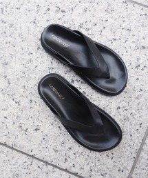 CAMINANDO | CAMINANDO/カミナンド　 THONG SLIDES トングスライド　レザービーチサンダル　2216W(サンダル)