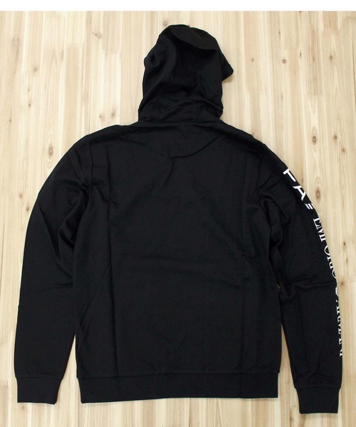EMPORIO ARMANI(エンポリオアルマーニ)の「EA7 スリーブロゴスウェットパーカー 8NPM18 PJ05Z(パーカー・メンズ・ブラック/ネイビー・M/L/XL)」の9枚目の写真