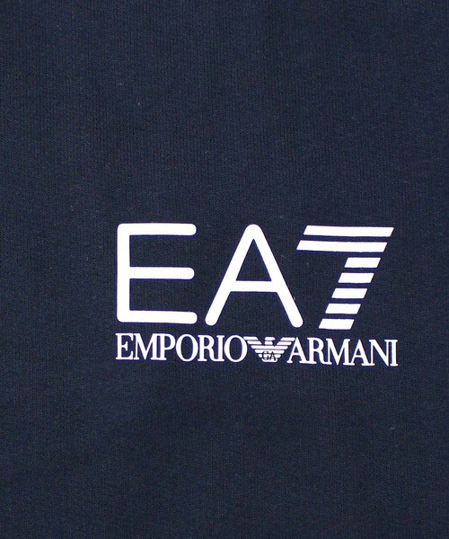 EMPORIO ARMANI(エンポリオアルマーニ)の「EA7 スリーブロゴスウェットパーカー 8NPM18 PJ05Z(パーカー・メンズ・ブラック/ネイビー・M/L/XL)」の13枚目の写真