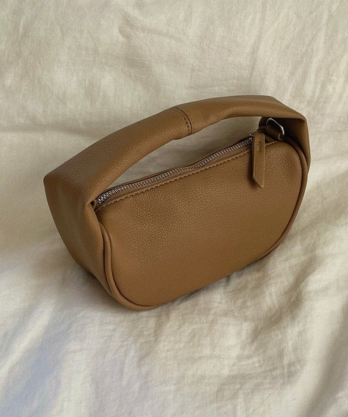 etade（エタード）の「【etade】2way crescent mini bag etda22s001（ショルダーバッグ・レディース・ホワイト/ブラック/グリーン/モカ・FREE）」の15枚目の写真