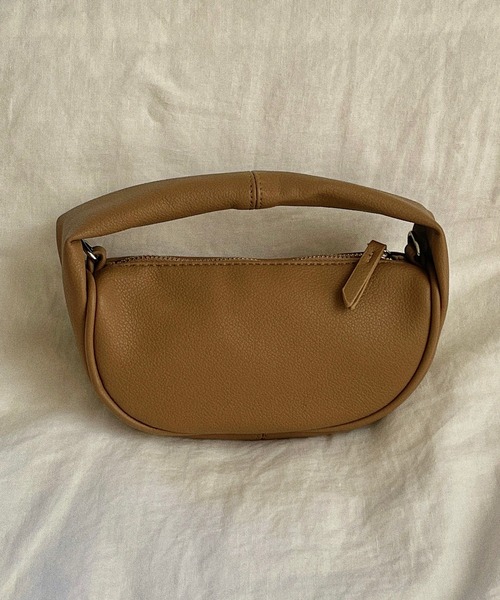 etade（エタード）の「【etade】2way crescent mini bag etda22s001（ショルダーバッグ・レディース・ホワイト/ブラック/グリーン/モカ・FREE）」の22枚目の写真