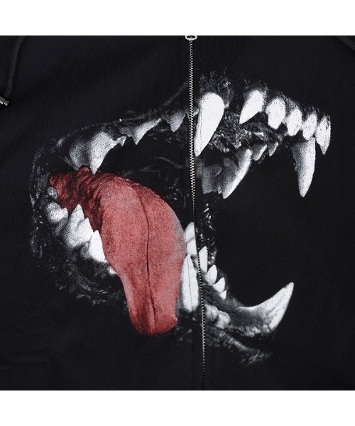 CIVARIZE（シヴァーライズ）の「『CIVARIZE/シヴァーライズ』プリントオーバーサイズジップアップパーカー（パーカー・メンズ・ブラック/グレー・FREE）」の16枚目の写真