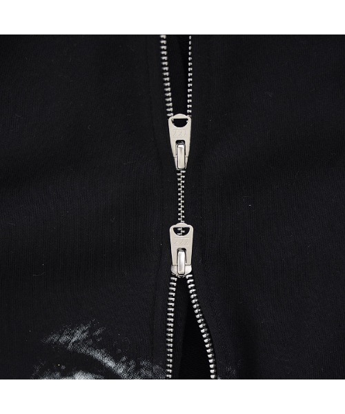 CIVARIZE（シヴァーライズ）の「『CIVARIZE/シヴァーライズ』プリントオーバーサイズジップアップパーカー（パーカー・メンズ・ブラック/グレー・FREE）」の18枚目の写真