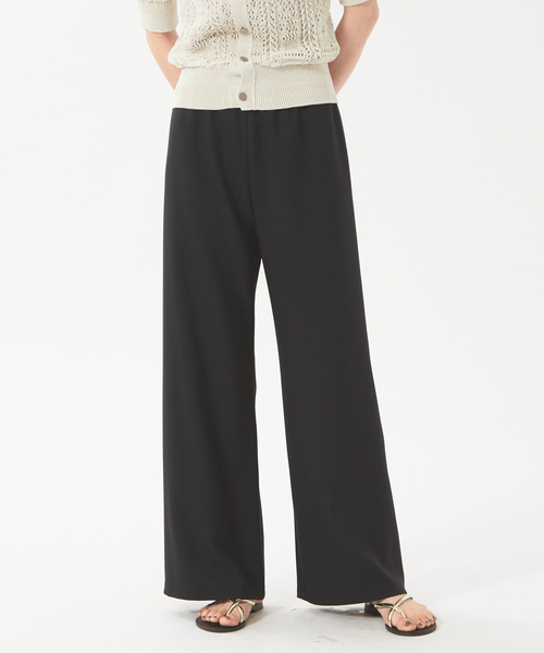 qualite（カリテ）の「2WAYツイルストレッチパンツ（その他パンツ・レディース・ブラック/イエロー・38/36）」の17枚目の写真