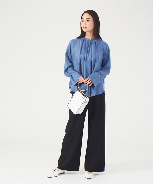 qualite（カリテ）の「2WAYツイルストレッチパンツ（その他パンツ・レディース・ブラック/イエロー・38/36）」の18枚目の写真