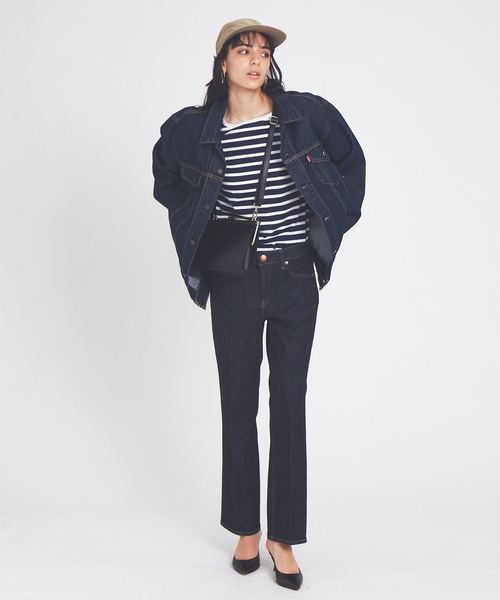 RED CARD TOKYO（レッドカード）の「【RED CARD TOKYO/レッドカードトーキョー】Marmalade　Midrise（デニムパンツ・レディース・ネイビー・24/21/23/25/22）」の3枚目の写真