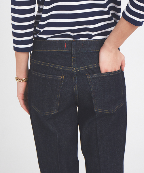 RED CARD TOKYO（レッドカード）の「【RED CARD TOKYO/レッドカードトーキョー】Marmalade　Midrise（デニムパンツ・レディース・ネイビー・24/21/23/25/22）」の7枚目の写真