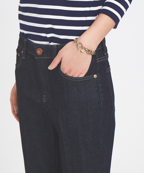 RED CARD TOKYO（レッドカード）の「【RED CARD TOKYO/レッドカードトーキョー】Marmalade　Midrise（デニムパンツ・レディース・ネイビー・24/21/23/25/22）」の9枚目の写真