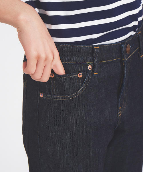 RED CARD TOKYO（レッドカード）の「【RED CARD TOKYO/レッドカードトーキョー】Marmalade　Midrise（デニムパンツ・レディース・ネイビー・24/21/23/25/22）」の10枚目の写真