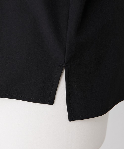 ear PAPILLONNER(イアパピヨネ)の「【SUM1 STYLE(スミ スタイル)】袖シア―トップス(Tシャツ/カットソー・レディース・アイボリー/ブラック・FREE)」の11枚目の写真