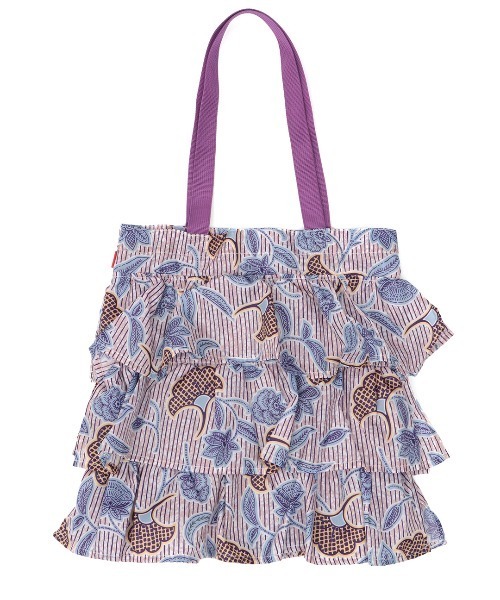 チチカカ（チチカカ）の「アフリカンフリルトートバッグ（トートバッグ・レディース・ブラウン/レッド/ブルー・FREE）」の12枚目の写真