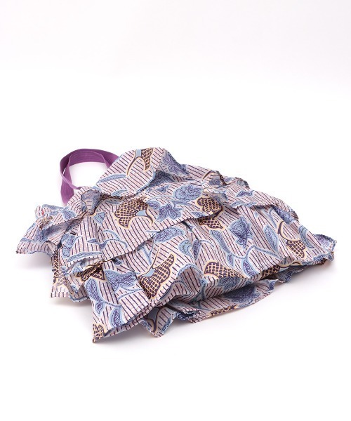 チチカカ（チチカカ）の「アフリカンフリルトートバッグ（トートバッグ・レディース・ブラウン/レッド/ブルー・FREE）」の14枚目の写真