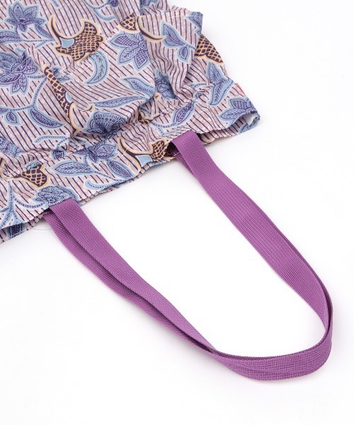 チチカカ（チチカカ）の「アフリカンフリルトートバッグ（トートバッグ・レディース・ブラウン/レッド/ブルー・FREE）」の16枚目の写真