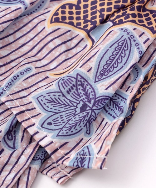 チチカカ（チチカカ）の「アフリカンフリルトートバッグ（トートバッグ・レディース・ブラウン/レッド/ブルー・FREE）」の17枚目の写真