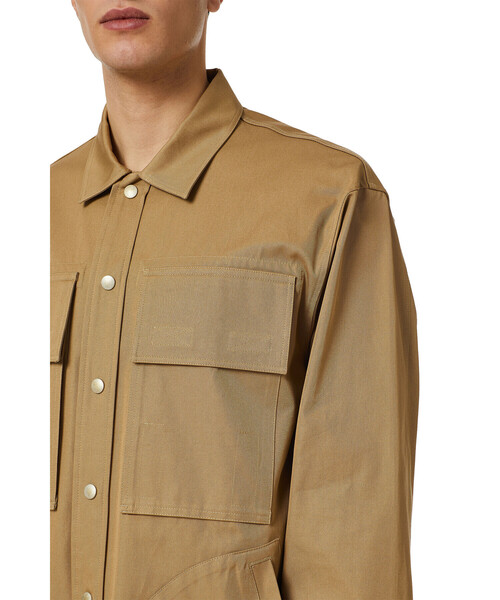 DIESEL（ディーゼル）の「メンズ シャツ オーバーシャツ サステナブル（シャツ/ブラウス・メンズ・ホワイト系その他/ブラック/ライトブラウン/ブラウン系その他・XX-LARGE/LARGE/SMALL/MEDIUM/X-LARGE/X-SMALL）」の11枚目の写真