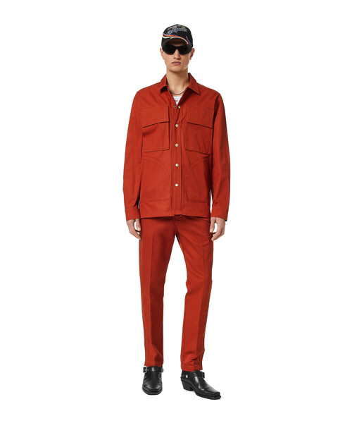 DIESEL（ディーゼル）の「メンズ シャツ オーバーシャツ サステナブル（シャツ/ブラウス・メンズ・ホワイト系その他/ブラック/ライトブラウン/ブラウン系その他・XX-LARGE/LARGE/SMALL/MEDIUM/X-LARGE/X-SMALL）」の13枚目の写真