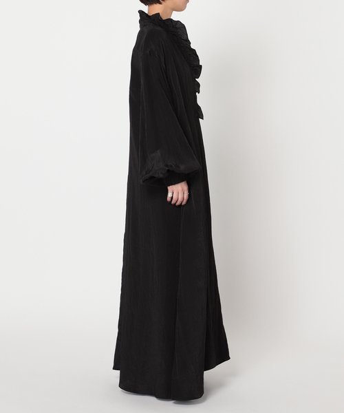 CITYSHOP（シティーショップ）の「FRILL COLLAR DRESS：ワンピース（ワンピース・レディース・ブラック/ブルー・36/38）」の19枚目の写真