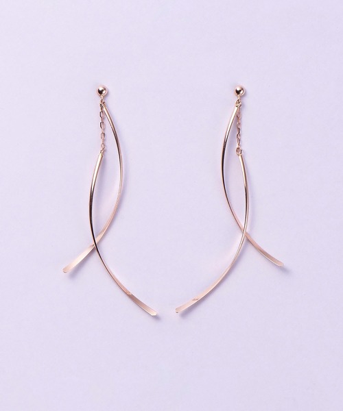 お洒落 K10 ロングピアス ブランドおしゃれ Auditivatek Com