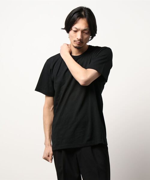 Upcycle(アップサイクル)の「《UP CYCLE》 VINTAGE WASH S/S TEE(Tシャツ/カットソー・メンズ・ブラック/ネイビー・MEDIUM/X-LARGE/LARGE)」の1枚目の写真