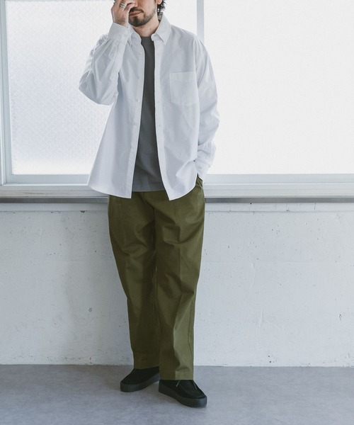 URBAN RESEARCH DOORS（アーバンリサーチドアーズ）の「インタックチノトラウザー（チノパンツ・メンズ・ベージュ/ネイビー/カーキ・40/38）」の17枚目の写真