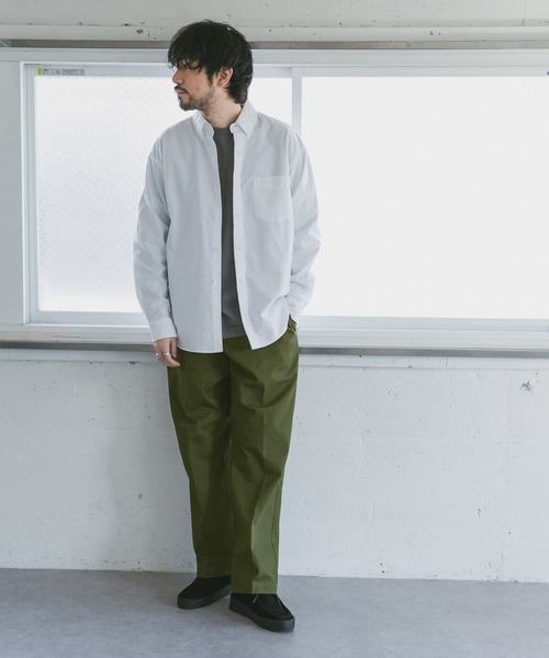 URBAN RESEARCH DOORS（アーバンリサーチドアーズ）の「インタックチノトラウザー（チノパンツ・メンズ・ベージュ/ネイビー/カーキ・40/38）」の19枚目の写真