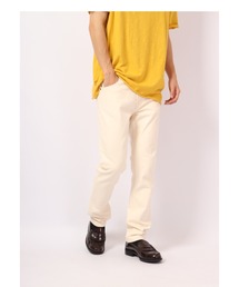 Nudie Jeans（ヌーディージーンズ）の「Lean Dean Soaked Cream リーンディーン スリムテーパードジーンズ(レングス30)（デニムパンツ・メンズ）」
