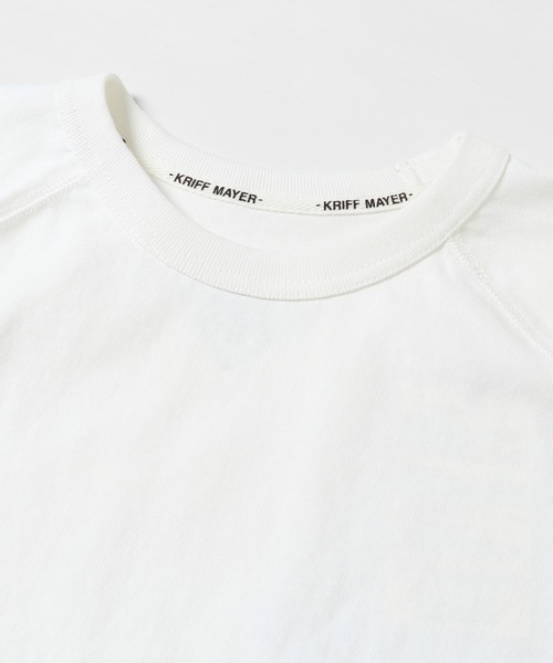 KRIFF MAYER（クリフメイヤー）の「クールタフキャンパーポケT（Tシャツ/カットソー・メンズ・チャコール/オレンジ/ブルー/オフホワイト/カーキ・SMALL/X-LARGE/MEDIUM/LARGE）」の9枚目の写真