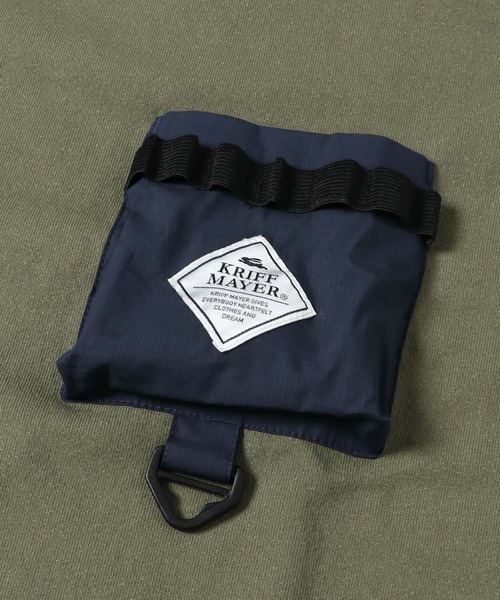 KRIFF MAYER（クリフメイヤー）の「クールタフキャンパーポケT（Tシャツ/カットソー・メンズ・チャコール/オレンジ/ブルー/オフホワイト/カーキ・SMALL/X-LARGE/MEDIUM/LARGE）」の10枚目の写真