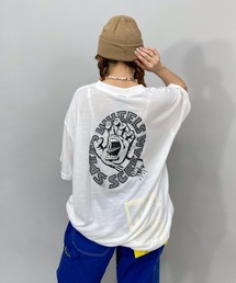 【ムラサキスポーツ別注】SANTACRUZ/サンタクルーズ 水陸両用ビッグシルエットバックプリントTシャツ/ラッシュガード  502221436