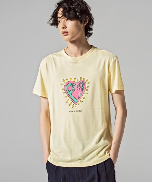 VIKTOR&ROLF(ヴィクター＆ロルフ)FRiENDプリント半袖Tシャツ
