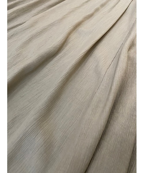 TRUNC（トランクエイティーエイト）の「Wrinkle Gather Bias One Piece（ワンピース・レディース・ベージュ/ダークブルー/ブラック・FREE）」の4枚目の写真