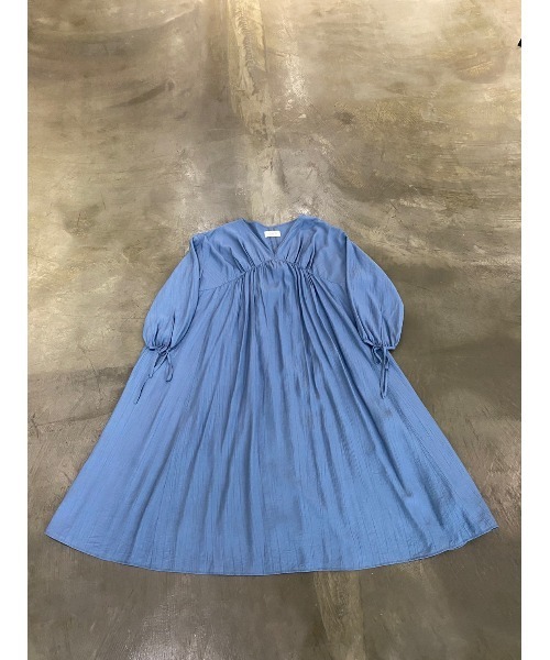 TRUNC（トランクエイティーエイト）の「Wrinkle Gather Bias One Piece（ワンピース・レディース・ベージュ/ダークブルー/ブラック・FREE）」の12枚目の写真