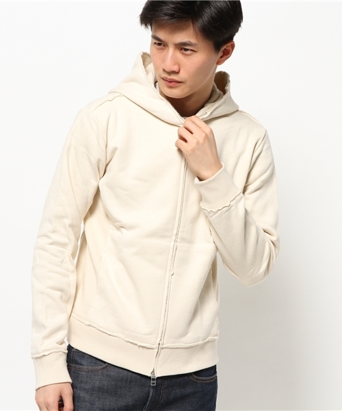 wjk（ダヴルジェイケイ）の「Lui's×wjk(ルイス×ダブルジェイケイ) ハイネックパーカー（パーカー・メンズ・ホワイト/グレー/ブラック・MEDIUM/LARGE）」の15枚目の写真