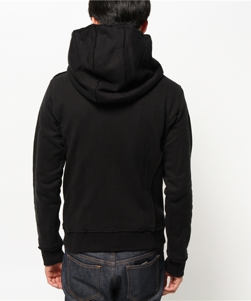 wjk（ダヴルジェイケイ）の「Lui's×wjk(ルイス×ダブルジェイケイ) ハイネックパーカー（パーカー・メンズ・ホワイト/グレー/ブラック・MEDIUM/LARGE）」の13枚目の写真