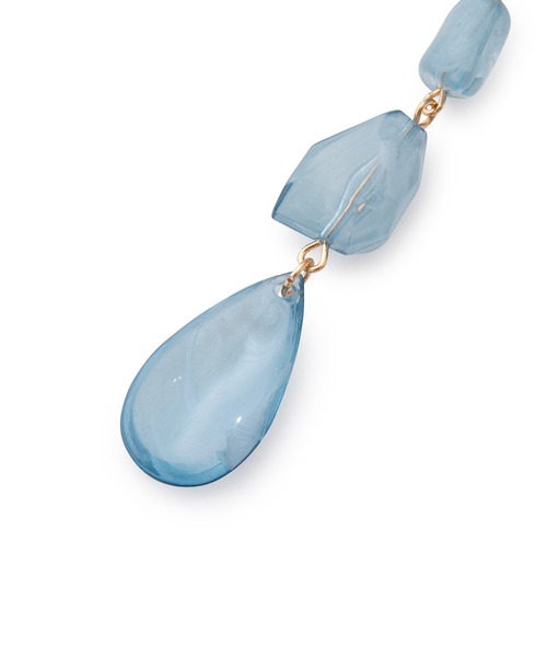 VIS（ビス）の「カラーアクリルピアス（ピアス（両耳用）・レディース・オレンジ/ブルー/グリーン・FREE）」の10枚目の写真