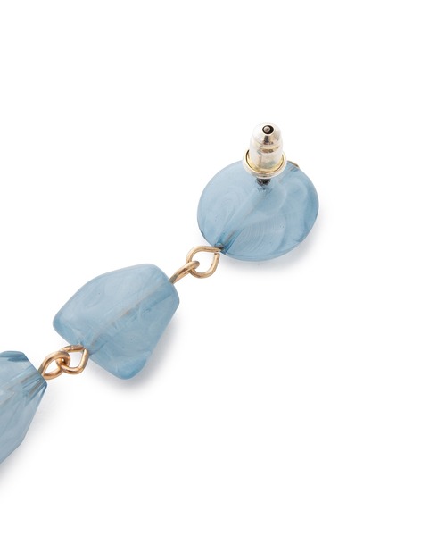 VIS（ビス）の「カラーアクリルピアス（ピアス（両耳用）・レディース・オレンジ/ブルー/グリーン・FREE）」の8枚目の写真