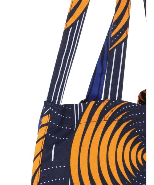 Ungrid（アングリッド）の「アフリカンプリントショルダーBAG（ショルダーバッグ・レディース・オレンジ/ブルー/グリーン・FREE）」の4枚目の写真