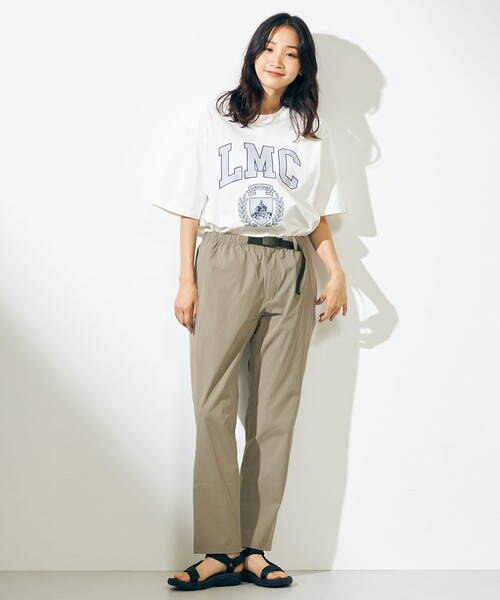 SHARE PARK（シェアパーク）の「【UNISEX】UVカット カレッジロゴTシャツ（Tシャツ/カットソー・メンズ・ホワイト系/ブルー系/ネイビー系・X-LARGE/MEDIUM/LARGE/X-SMALL/SMALL）」の6枚目の写真