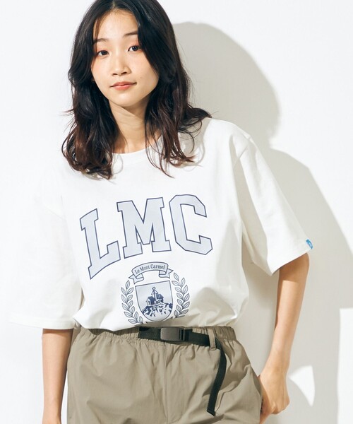 SHARE PARK（シェアパーク）の「【UNISEX】UVカット カレッジロゴTシャツ（Tシャツ/カットソー・メンズ・ホワイト系/ブルー系/ネイビー系・X-LARGE/MEDIUM/LARGE/X-SMALL/SMALL）」の9枚目の写真