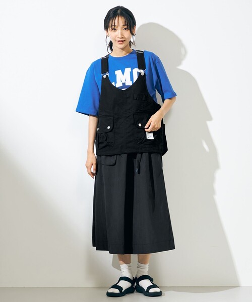 SHARE PARK（シェアパーク）の「【UNISEX】UVカット カレッジロゴTシャツ（Tシャツ/カットソー・メンズ・ホワイト系/ブルー系/ネイビー系・X-LARGE/MEDIUM/LARGE/X-SMALL/SMALL）」の14枚目の写真