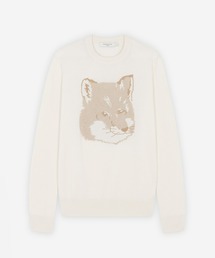PIQUE FOX HEAD R-NECK PULLOVER